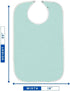 NOBLES HEALTH CARE PRODUCT SOLUTIONS 3 Nobles Terry Adult Bibs with Vinyl Barrier - Snap Closure