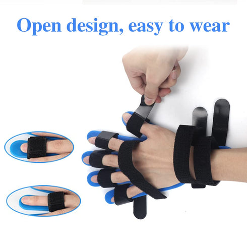 Hand Wrist Orthosis Separate - Breathable Finger Splint for Therapy and Finger Training Device