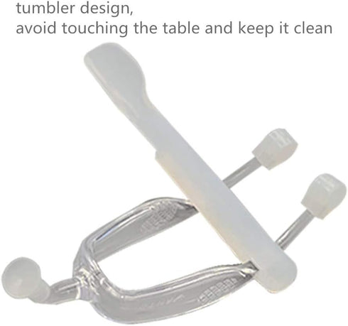 MUDOR Soft Contact Lens Remover Tool, Contact Lens Insertion Tool with Tweezers and Soft Scoop for Travel Home Use