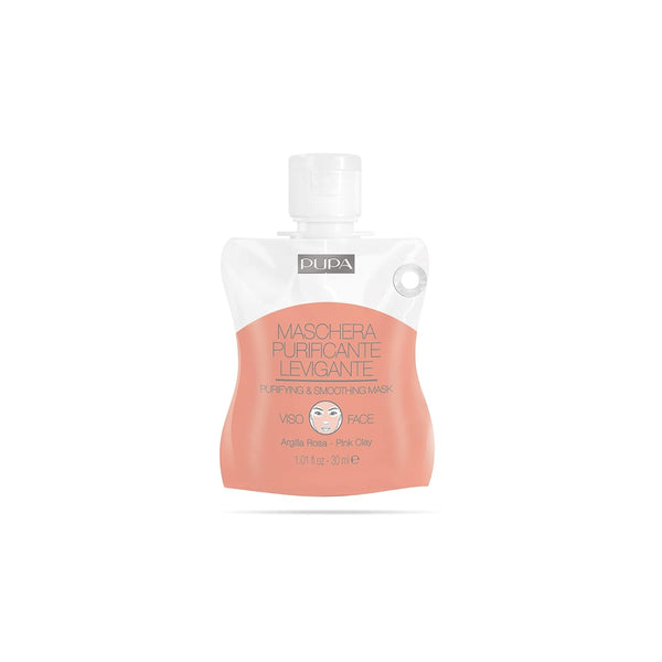 Pupa Milano Purifying and Smoothing Face Mask - 1 Oz - Pore-Minimizing Skin Treatment with Cherry Blossom