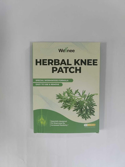 Original Herbal Knee Patch, Wellknee Plaster for Knee Support, Made with Natural Herbs, 10 pads