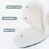 Bacophy 2 Pairs Genuine Thick Sheepskin Fleece Insoles for Women, Premium Warm Wool Replacement Cozy Soles