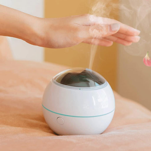 Habiba Diffuser100ml 7 Humidifier Mini Essential Oil Ultrasonic Home Fragrance Aromatherapy DiffuserCool Mist
