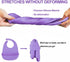 Silicone Adult Bib, Adjustable and Washable Bib for Men & Women, Waterproof for Elderly with Crumb Catcher