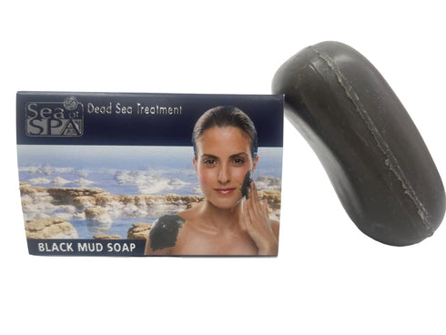 Sea of Spa Dead Sea Minerals Black Mud Soap, 125gr, 4.4oz