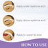 Satin Smooth EZ Grip Eyebrow Wax Strips, Non-Woven Facial Hair Removal Strips for Women, 100 ct, 2 Pack