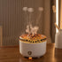 PEAPOET 500ML Volcano Flame Diffuser,Essential Oil Diffusers for Home,Decorative Bedroom Aromatherapy Scent Air