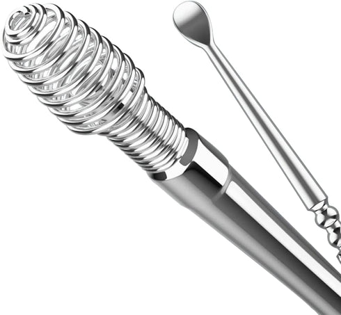 Ear Wax Removal Tool Set, Spiral Ear Cleaner, Ear Wax Remover, Ear Cleaning Tool, Ear Wax Removal Kit
