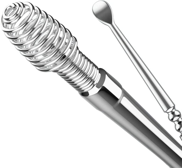 Ear Wax Removal Tool Set, Spiral Ear Cleaner, Ear Wax Remover, Ear Cleaning Tool, Ear Wax Removal Kit