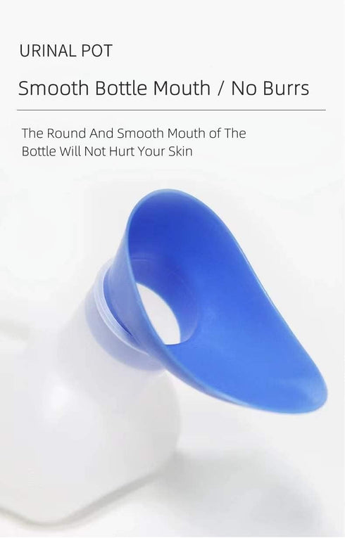 Portable Urinal for Men, Spill Proof 34oz /1000ml Urinal for Car and Travel Use