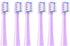 Replacement Toothbrush Heads for Colgate Hum Connected Smart Battery Toothbrush, Refill Head, Purple