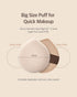 PangPang Korean Makeup Sponge Puff, 2.2 Inch Fluffy Cushion Puff for Foundation and Powder