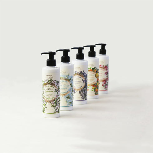 Panier des Sens Verbena Body Lotion for Dry Skin, Hydrating Cream with Shea Butter & Olive Oil