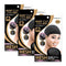 Qfitt Mesh Dome Style Wig Cap, 3 Pack, #5011