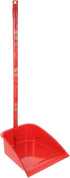 COHEALI Plastic Upright Dustpan, Long Handle Lobby Dust Pan for Garage Home Yard Cleaning, 63cm (Dust Pan Only)