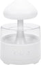 Hamwesh Rain Humidifier, 7 Adjustable LED Light Modes Essential Oil Diffuser, Raindrop Humidifier