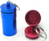 FAYALA Aluminum Waterproof Pill Case Bottle, 2 Packs Large Pill Box for Medicine, Metal Keychain Holder for Travel