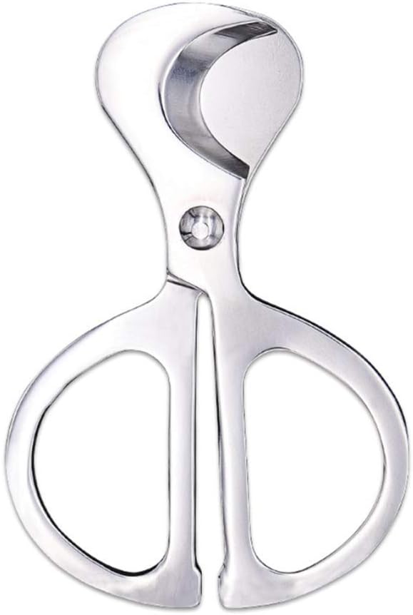 Cigar Scissors Cutter, Stainless Steel Guillotine Double Blade Straight Cut Scissors for Cigar Accessories