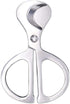 Cigar Scissors Cutter, Stainless Steel Guillotine Double Blade Straight Cut Scissors for Cigar Accessories