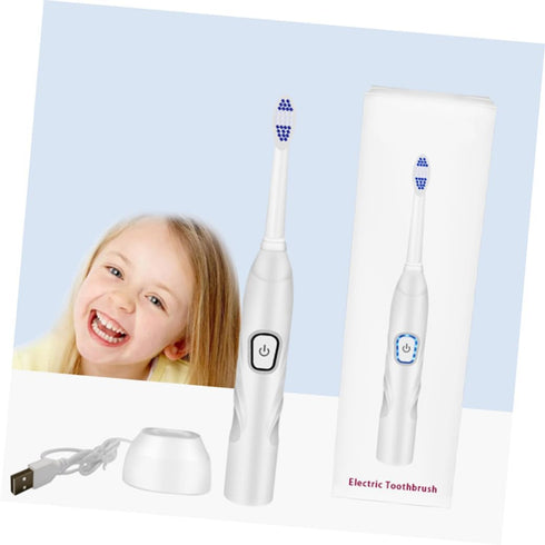 Set Electric Toothbrush for Kids - USB Rechargeable with Auto Timer