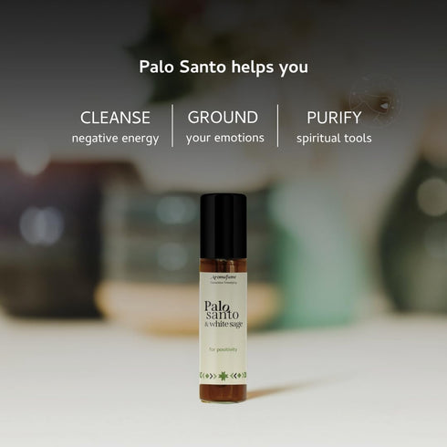 Set 6 5ml /1.01 oz Palo Santo Essential Oil Roll-On Gift by Aromafume | x fl | Essential Oil Aromatherapy Rollers |