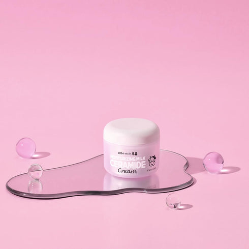 WELCOS Kwailnara Moisturizing Ceramide Milk Cream | Hydrating, Soothing, Nourishing with Milk Protein Extract | 100ml