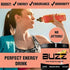 Morning Buzz Energy Drink Powder - Sugar-Free Energy Boost Drink Mix - 30 Servings, Peach Rita