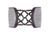Lovef Women Magic Hair Combs - Wood Beaded Stretch Double Side Clips Bun Maker Hair Accessories (Bead Coffee)