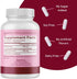 BESTVITE Benfotiamine 150mg / Alpha Lipoic Acid 300mg - 120 Vegetarian Capsules, Vegan, Gluten Free