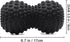 KITWILD Peanut Massage Ball, Double Lacrosse Massage Roller Ball for Deep Tissue Muscle Massage, Physical Therapy