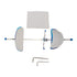 Sino Dental Orthodontic Multi-Adjustable High-Pull Reverse Face Mask (Blue)