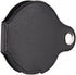 Mini Folding Pocket Magnifier with 10X Loupe, 60mm Diameter Lens for Reading, Hobby, Inspection, Black Sleeve