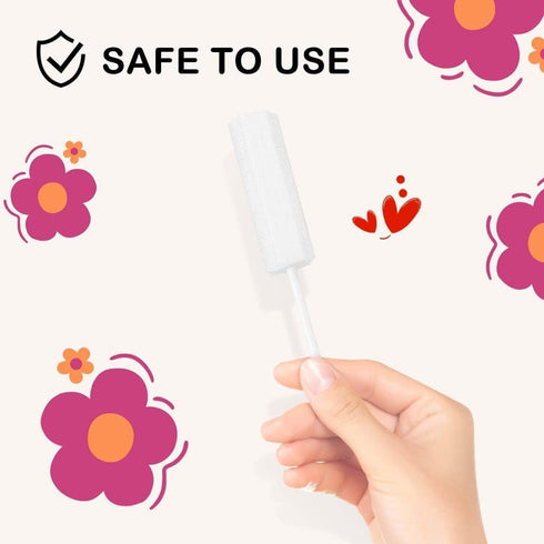 Absorbing Sponge for Women, Sterile Postpartum Sponge for Feminine Care and Hygiene, 30 Counts.