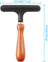 Carpet Rake - Shag Rug Rake, Carpet Groomer Rake, Hair Cleaner for Rug and Carpet (4.3 Inch, 1 PCS)