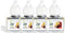 Scent Fill Passionfruit Pomegranate Plug in Air Freshener, 4 Scented Oil Refills