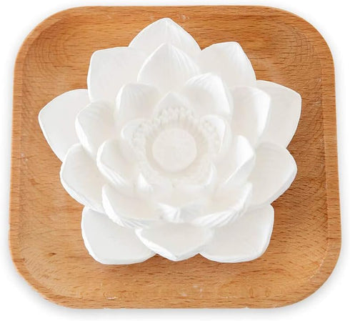 Plant Therapy Passive Lotus Flower Aromatherapy Diffuser | Chic and Natural Essential Oil Diffuser for Home, Office