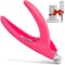 Nail Tip Clipper Edge Cutter Adjustable Stainless Steel False Artificial Acrylic Trimmer for Manicure Pedicure, Sharp