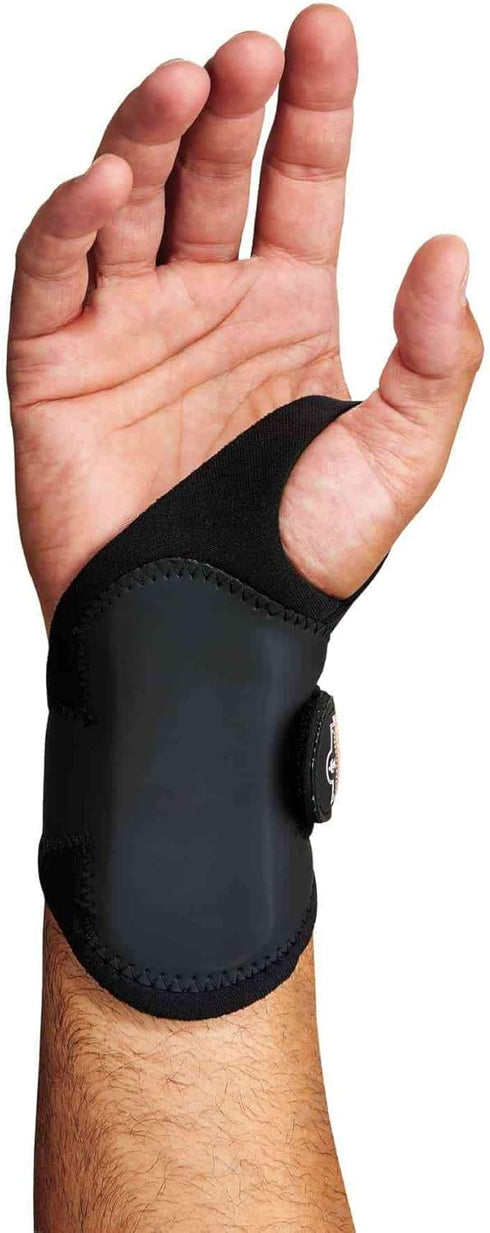 Ergodyne ProFlex 4020 Right Wrist Support, Black, X-Small/Small