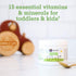 Garden of Life Kids Multivitamin Powder, Daily Vitamins and Minerals for Toddlers & Kids - Organic Toddler Multi Powder