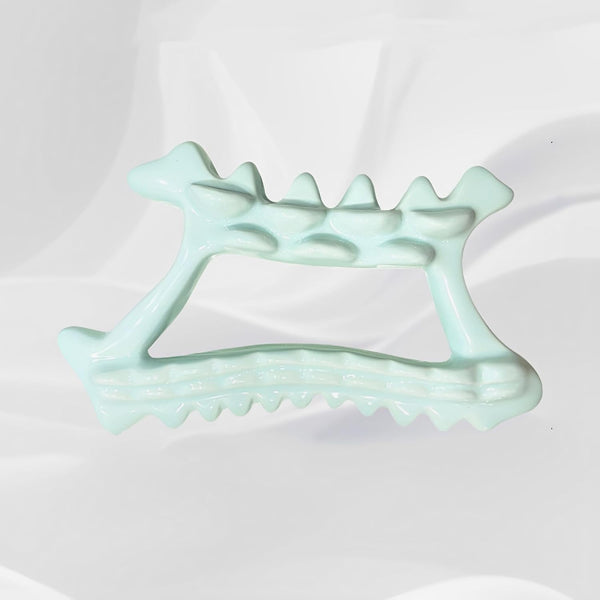 Tiyoha Teeth Shaped Ceramic Massage Tool for Head Face Neck Arm Back Leg|Effective