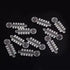 200pcs Clear Orthodontic Rotation Wedges Elastic Rubber Bands Ligature Rotary Torsion Pad