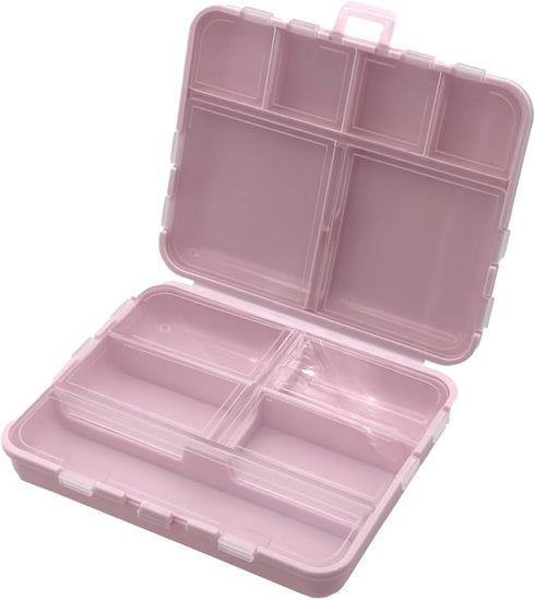 Ezy Dose Foldable Pill Case, Medicine Planner with 11 Individual Compartments, Travel Friendly Compact Pocket Pharmacy