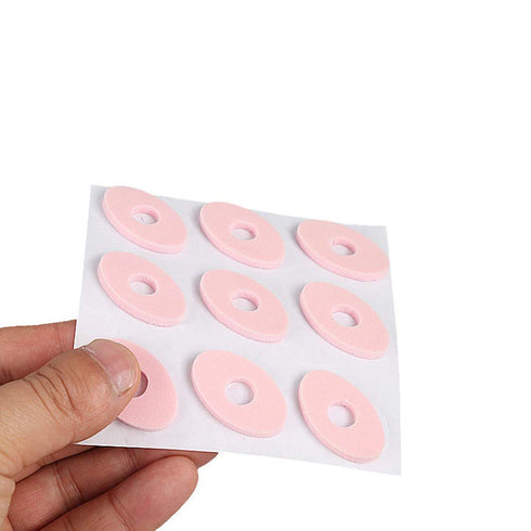 36 Pieces Foam Callus Cushion, Self Adhesive Soft Foam Toe Pads for Pain Relief, Pink