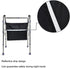 IOCCIOBB Durable Oxford Cloth Wheelchair Bag, Elderly Secure Mobility Aid Accessories Storage Pouch, Waterproof
