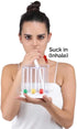 SoulGenie HealthAndYoga Deep Breathing Exerciser, Breath Measurement System