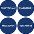 Tryptophan, Melatonin, Magnesium, Vitamin B6, 60 Tablets, Ana Maria Lajusticia