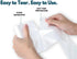 TERFIZ 7-10 300 Commercial Gallon Trash Bags | Bags | Multipurpose for Office Bathrooms Business Home and Industrial