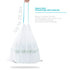 Home Zone Living 12 Gallon Kitchen Trash Bags with Drawstring Handles, Heavy Duty Custom Fit Design, 60 Count