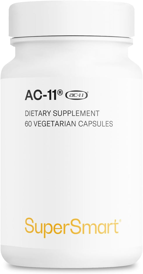 Supersmart AC-11 Supplement 700mg (Cat's Claw Extract) - Non-GMO & Gluten Free - 60 Vegetarian Capsules