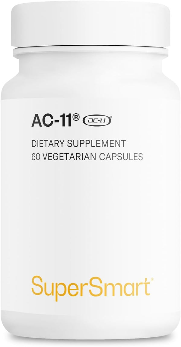 Supersmart AC-11 Supplement 700mg (Cat's Claw Extract) - Non-GMO & Gluten Free - 60 Vegetarian Capsules